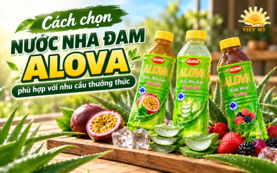 Cách chọn nước nha đam ALOVA phù hợp với nhu cầu thưởng thức