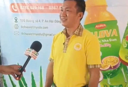 📺NHÀ ĐÀI HTV PHỎNG VẤN THƯƠNG HIỆU NƯỚC NHA ĐAM ALOVA