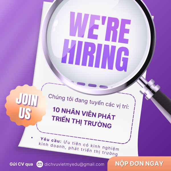 NHÂN VIÊN PHÁT TRIỂN THỊ TRƯỜNG